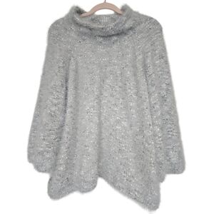 Ruby Rd. cowl neck sweater, likely featuring a soft, textured eyelash knit